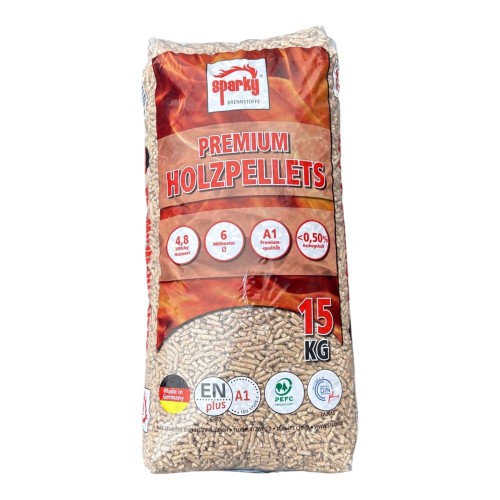 SPARKY PREMIUM HOLZPELLETS PELET PELLET 15KG