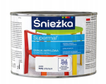 ŚNIEŻKA EMALIA AKRYLOWA SUPERMAL BIAŁA PÓŁPOŁYSK 0,4L
