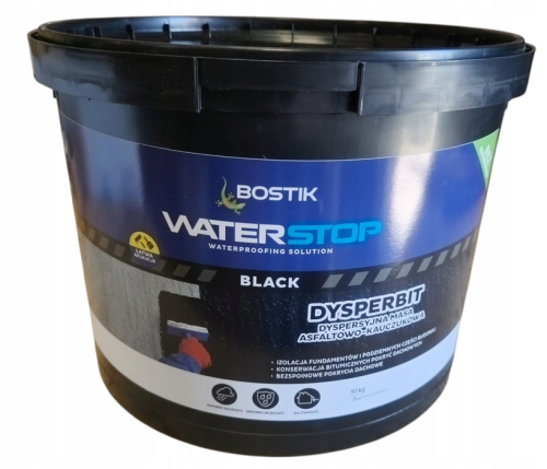 BOSTIK DYSPERBIT 10KG MASA ASFALTOWO KAUCZUKOWA