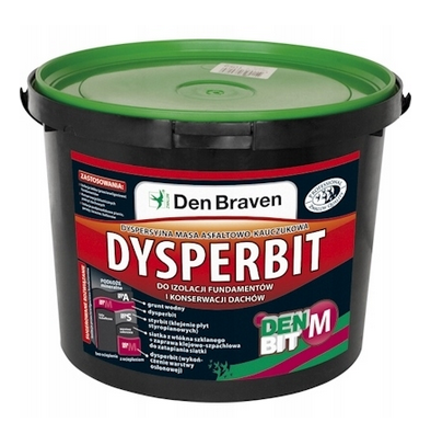 BOSTIK DYSPERBIT 5KG MASA ASFALTOWO KAUCZUKOWA