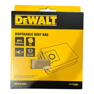 DEWALT WORKI DO ODKURZACZA DXV30SPTA i DXV30SAPTA 3 SZT