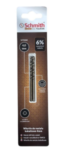SCHMITH WIERTŁO DO METALU 4,0MM KOBALTOWE 2 SZT