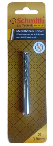 SCHMIT WIERTŁO DO METALU 3,8MM KOBALTOWE 2