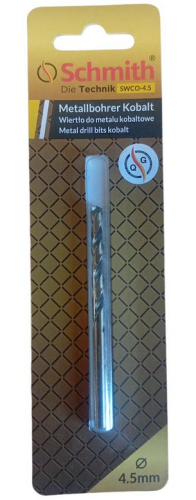 SCHMIT WIERTŁO DO METALU 4,5MM KOBALTOWE