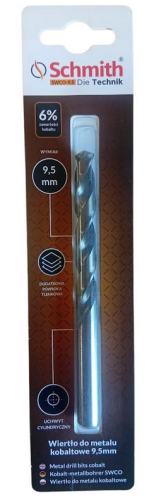 SCHMIT WIERTŁO DO METALU 9,5MM KOBALTOWE