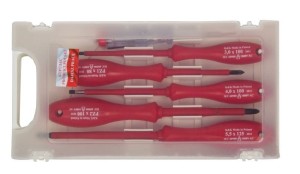ZESTAW WKRĘTAKÓW ELEKTROTECHNICZNYCH 1000 V 6 SZT. 10078