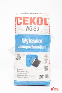 CEKOL WG-50 WYLEWKA SAMOPOZIOMUJĄCA - 20KG
