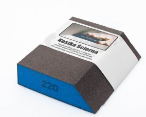 BLUE DOLPHIN GĄBKA ŚCIERNA KOSTKA TRAPEZOWA P-220