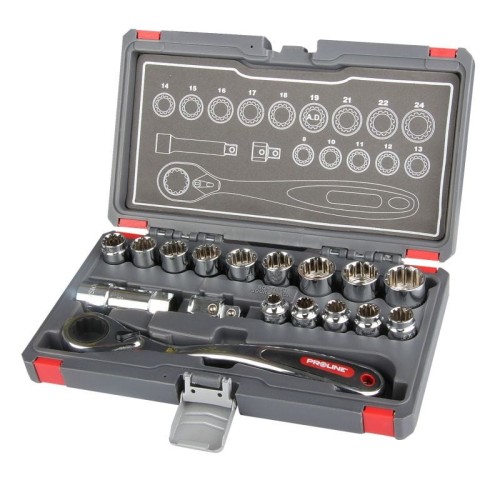 PROLINE ZESTAW KLUCZY SPLINE PRZELOTOWYCH 17 SZ