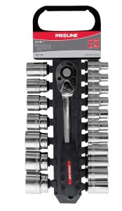 PROLINE ZESTAW KLUCZE NASADOWE 1/2'' 19EL. 8-32MM