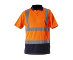LAHTI PRO KOSZULKA POLO OSTRZEGAWCZA POMARAŃCZOWA