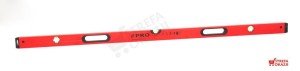 PRO POZIOMNICA S800 150 CM CZERWONA Z UCHWYTEM