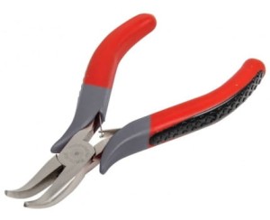 PROLINE SZCZYPCE MICRO PÓŁOKRĄGŁE WYGIĘTE 120MM