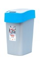 CURVER KOSZ NA ŚMIECI FLIP BIN NIEBIESKO / SZARY 10L