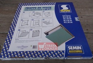 SEMIN KLAPA REWIZYJNA WODOSZCZELNA W 600 X 600