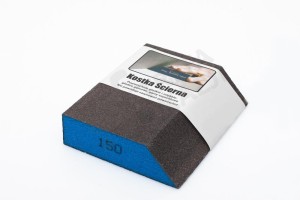 BLUE DOLPHIN GĄBKA ŚCIERNA KOSTKA TRAPEZOWA P-150