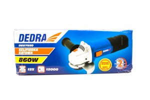 DEDRA SZLIFIERKA KĄTOWA 125 MM 860 W DED7950