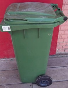 Kosz na śmieci pojemnik na odpady MGB 120 Litrów