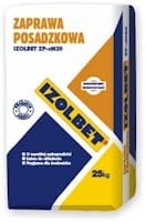 IZOLBET ZAPRAWA CEMENTOWA B20 POSADZKOWA BETON 25KG
