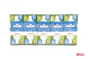 SPECTRUM HALOGEN LED GU10 6W 500LM MLECZNA 10-SZT