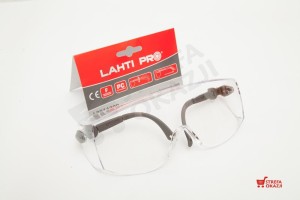 PROLINE OKULARY OCHRONNE BIAŁE REGULOWANE L2011300