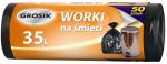 Worek worki na śmieci 35 L GROSIK 50 szt odpady